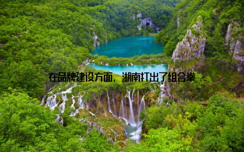 在品牌建设方面, 湖南打出了组合拳