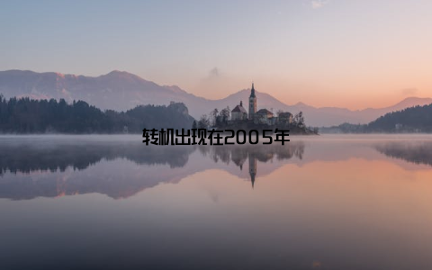 转机出现在2005年