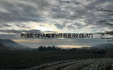 市场需求的大幅增加是最直接的推动力