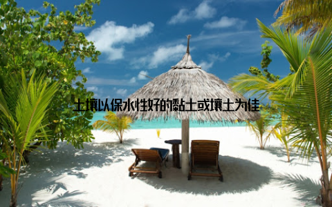 土壤以保水性好的黏土或壤土为佳